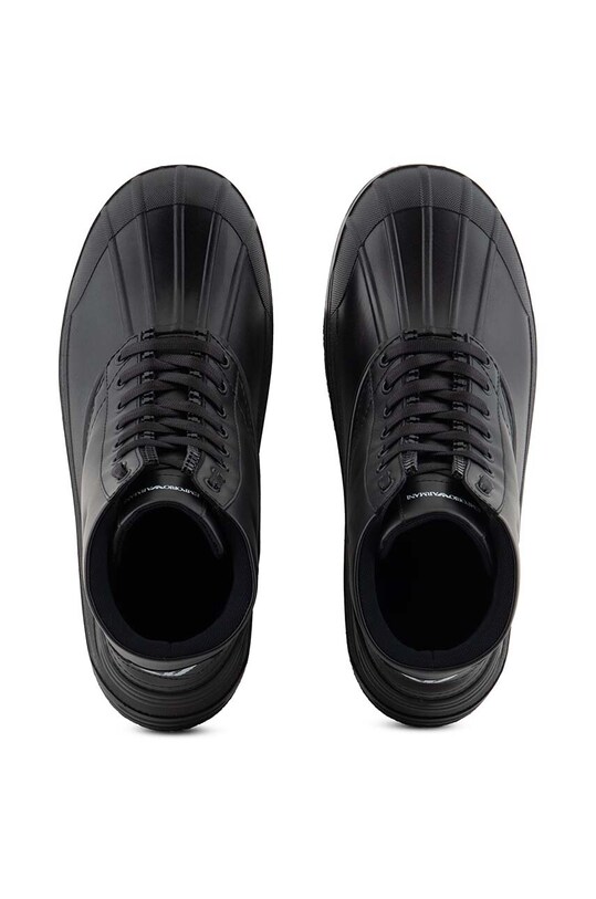 Emporio Armani buty wysokie X4M391.XF741.00002 czarny