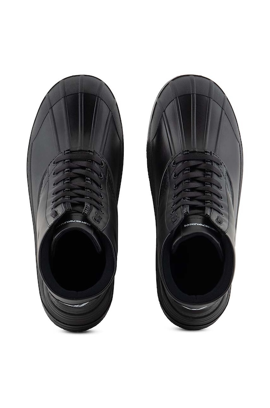 Emporio Armani buty wysokie X4M391.XF741.00002 czarny