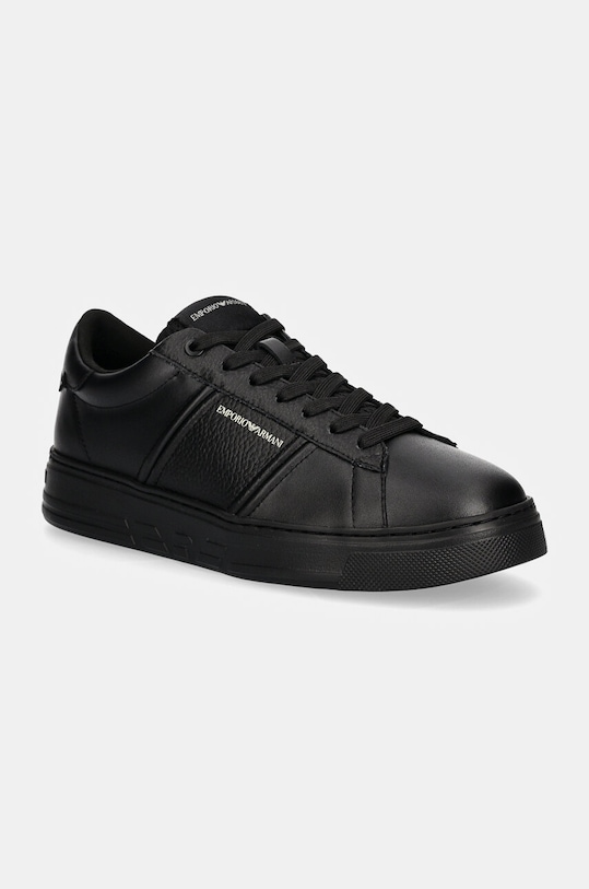 Emporio Armani sneakers din piele mic de statură negru X4X570.XN840.K001
