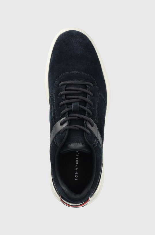 Tommy Hilfiger sneakersy zamszowe CORE HILFIGER SUEDE granatowy FM0FM04592