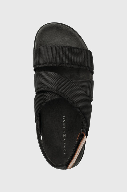 Sandale Tommy Hilfiger HILFIGER MIX STRAPPY crna FM0FM04611