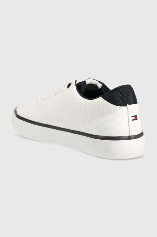 Boty Tenisky Tommy Hilfiger TH HI VULC CORE LOW FM0FM04685 bílá
