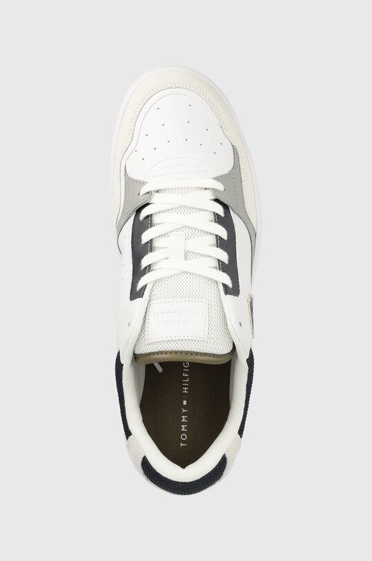 Αθλητικά Tommy Hilfiger TH BASKET STREET MIX λευκό FM0FM04695