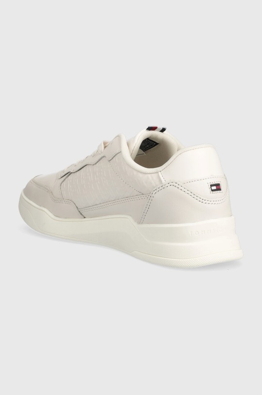 Încălțăminte Tommy Hilfiger sneakers din piele ELEVATED CUPSOLE MONO DETAIL FM0FM04698 bej