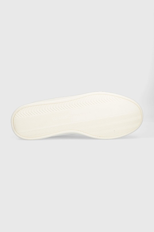 Tommy Hilfiger sneakers din piele ELEVATED CUPSOLE MONO DETAIL FM0FM04698 bej