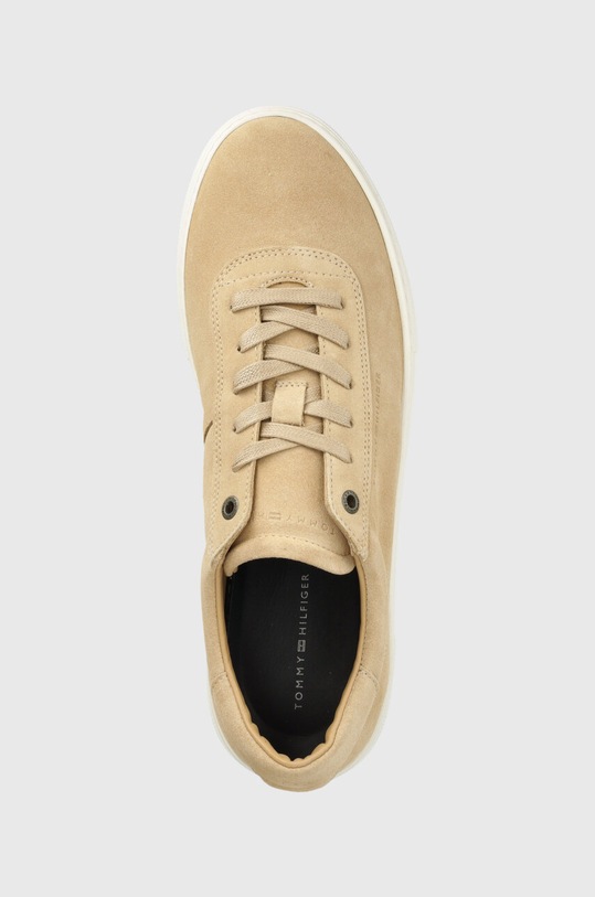 Tommy Hilfiger sneakersy zamszowe MODERN PREMIUM SUEDE beżowy FM0FM04745