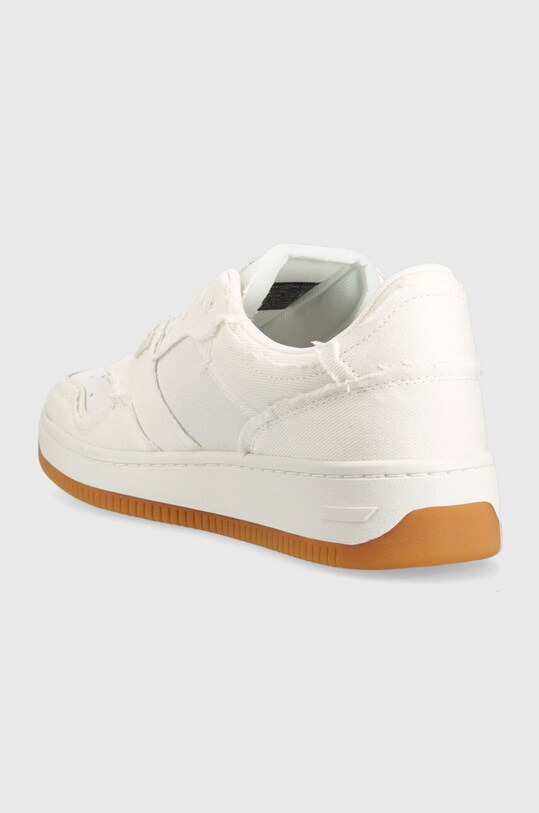 Boty Sneakers boty Tommy Jeans TJM BASKET DENIM EM0EM01200 bílá
