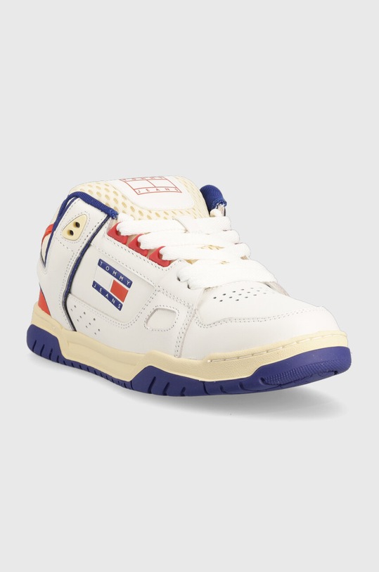 Αθλητικά Tommy Jeans TJM SKATER LOW EM0EM01214 λευκό AW23