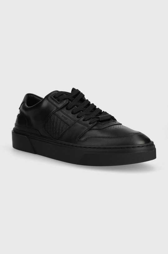 Шкіряні кросівки BOSS Gary 50498064.001 чорний AW23
