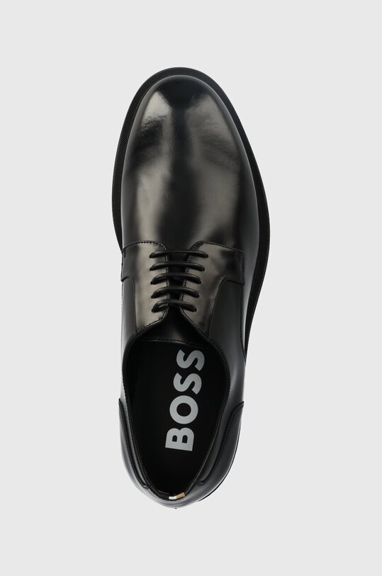 BOSS scarpe in pelle Saul nero 50496010.001