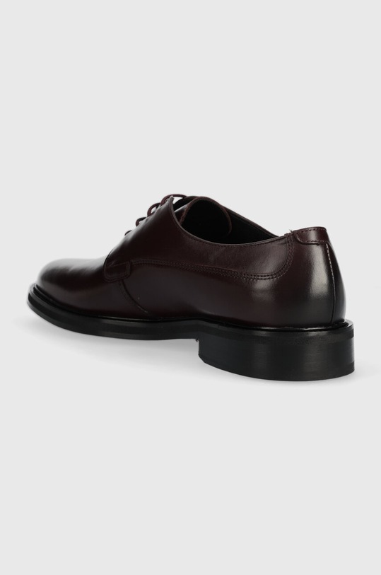 Obuwie BOSS półbuty skórzane Larry-L 50497778.601 bordowy