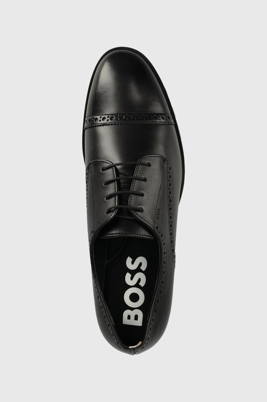 BOSS półbuty skórzane Colby czarny 50498466.001