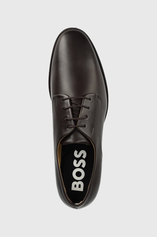 BOSS półbuty skórzane Colby brązowy 50498467.201