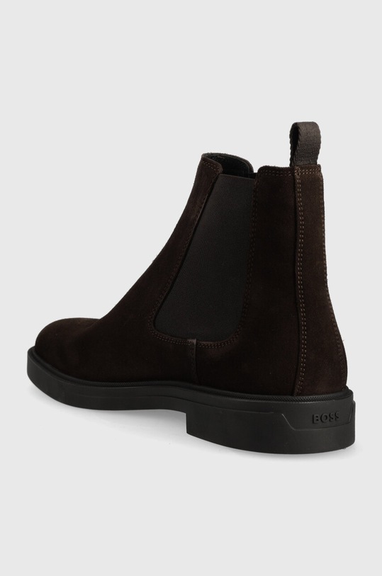 Încălțăminte BOSS botine din piele intoarsa Calev 50497739.205 maro