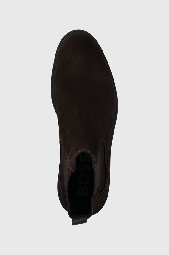BOSS botine din piele intoarsa Calev maro 50497739.205