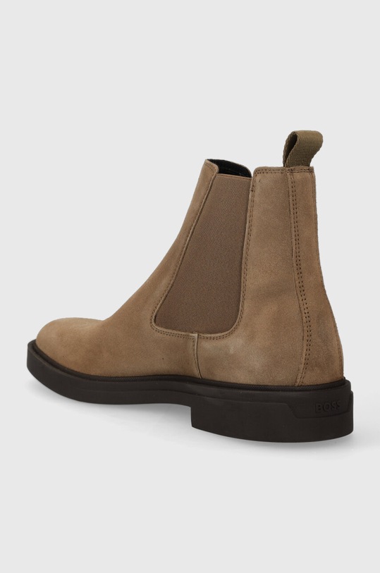 Încălțăminte BOSS botine din piele intoarsa Calev 50497739.260 bej