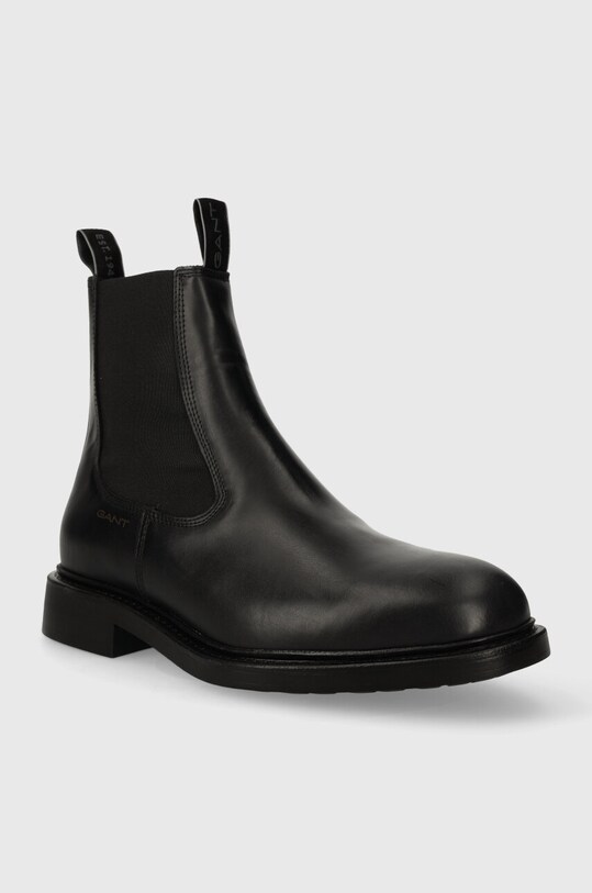 Шкіряні черевики Gant Millbro 27631416.G00 чорний AW23