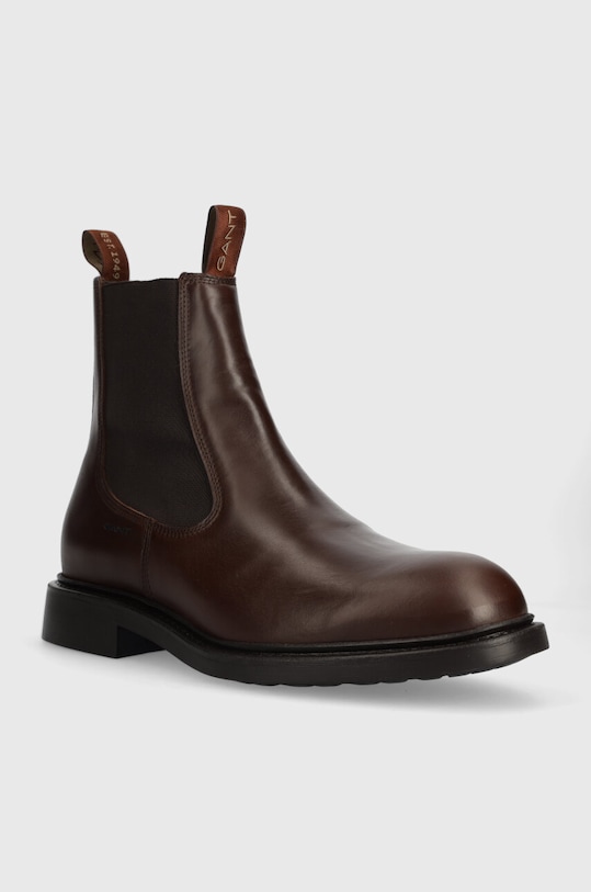 Kožené topánky chelsea Gant Millbro 27631416.G46 hnedá AW23