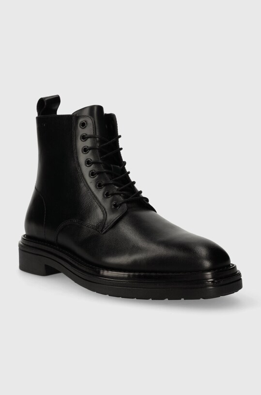 Шкіряні черевики Gant Boggar 27641330.G00 чорний AW23