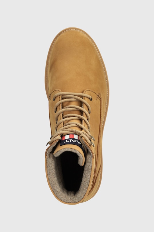 Gant cizme din piele intoarsa Palrock maro 27641364.G14