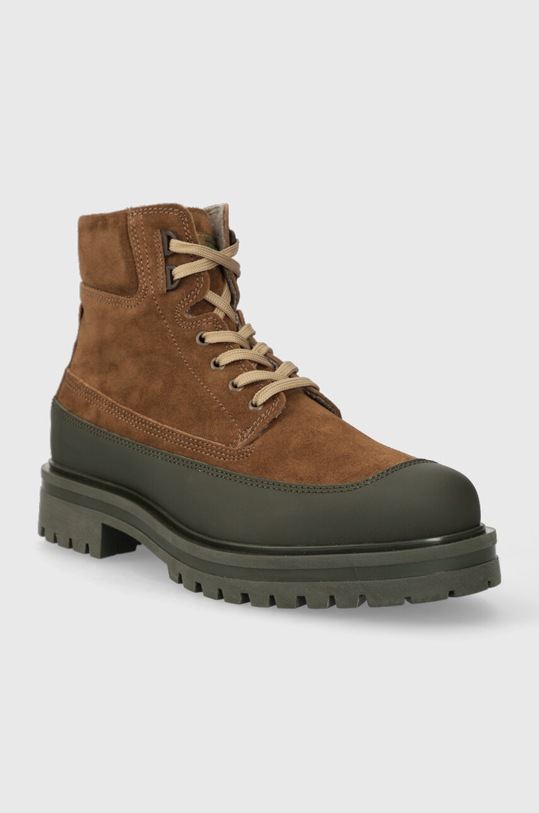 Gant ghete de piele Palrock 27643365.G46 maro AW23