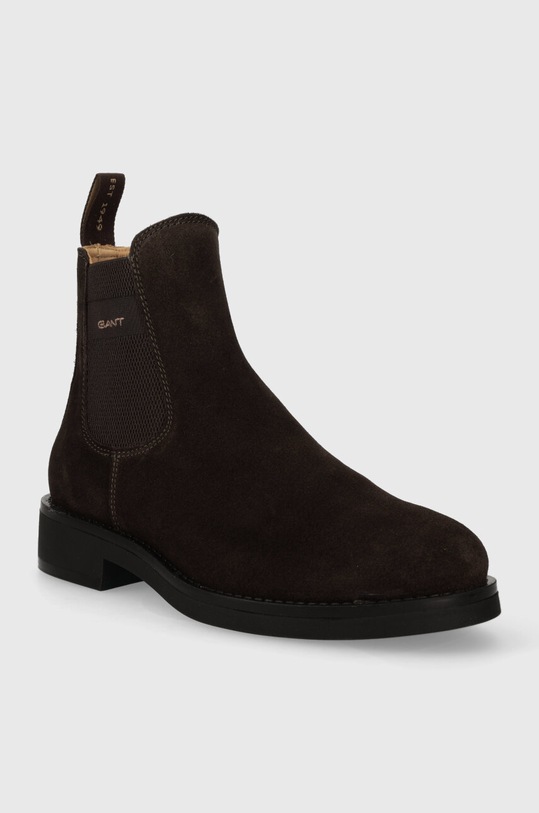 Gant botine din piele intoarsa Prepdale 27643419.G46 maro AW23