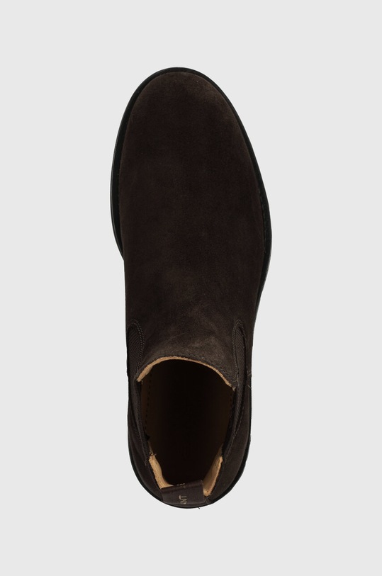 Gant botine din piele intoarsa Prepdale maro 27643419.G46