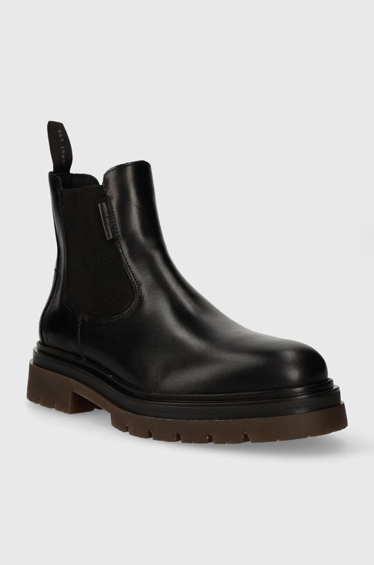 Gant ghete chelsea de piele Ramzee 27651422.G00 negru AW23