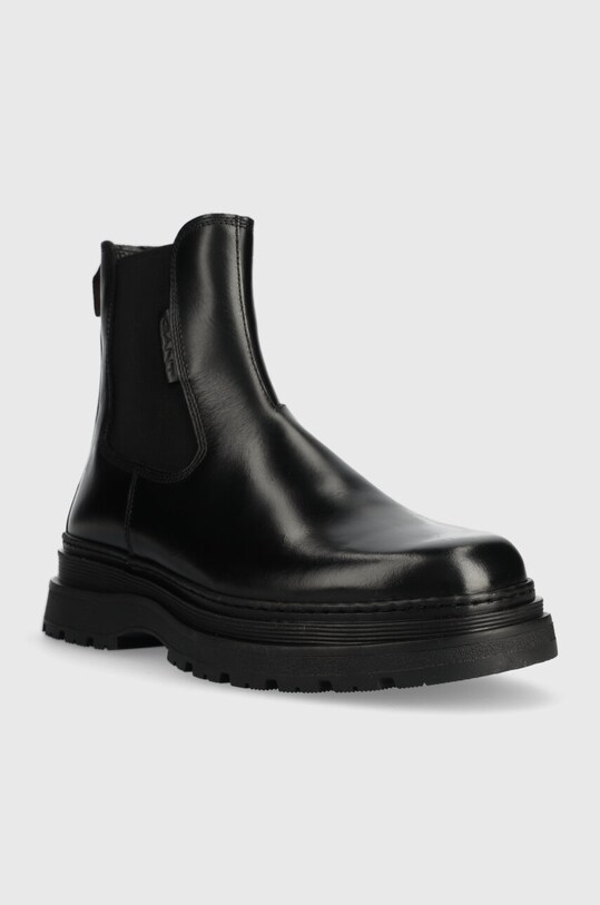 Шкіряні черевики Gant Rockdor 27651427.G00 чорний AW23