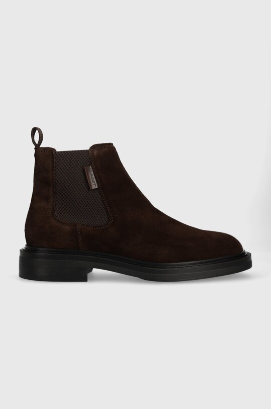 Gant botine din piele intoarsa Fairwyn casual maro 27653405.G46