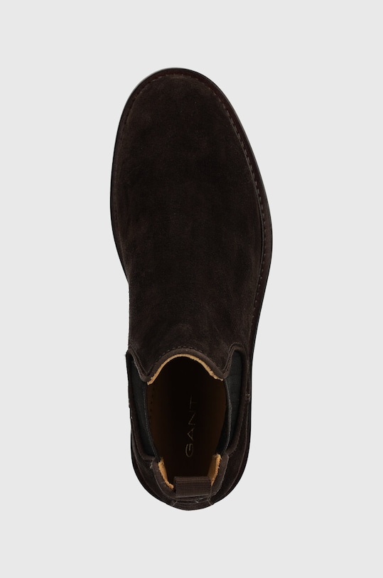 Gant pantofi de piele intoarsa St Fairkon maro 27653431.G46