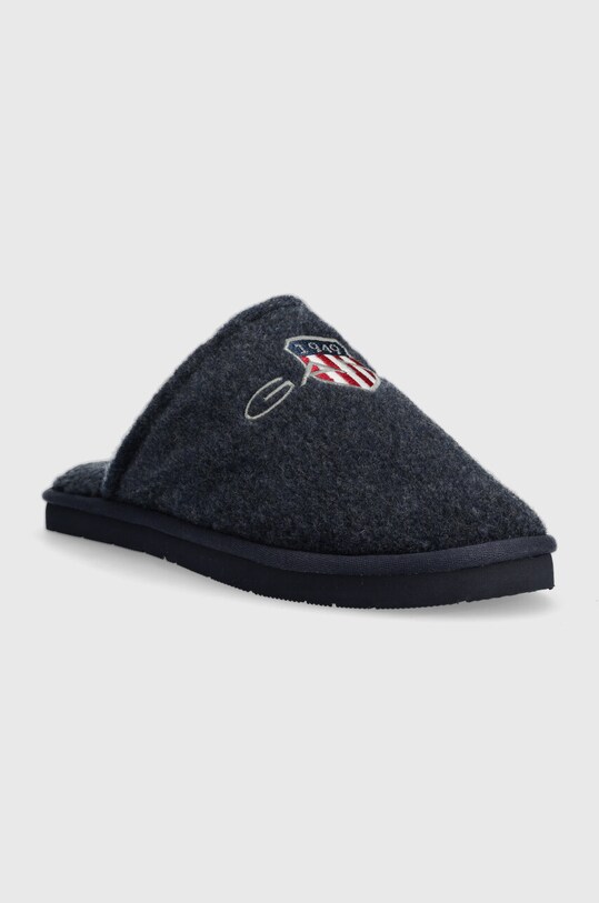 Vlněné pantofle Gant Tamaware 27698377.G69 námořnická modř AW23