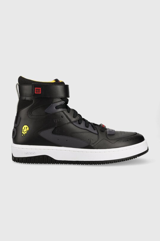 HUGO sneakersy Kilian imitacja skóry licowej czarny 50498648.001