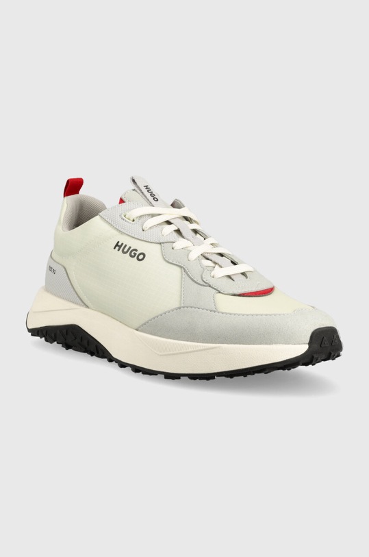 HUGO sneakersy Kane 50498687.100 szary AW23