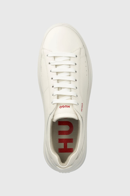 Kožené tenisky HUGO Blake biela 50499261.100