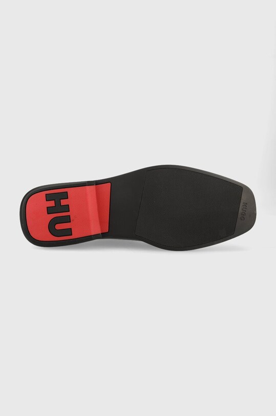Шкіряні туфлі HUGO Iker 50503649.001 чорний