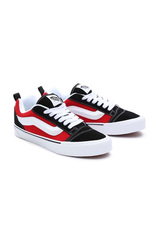 Vans tenisówki zamszowe Knu Skool VN0009QC6RT1 czerwony AW23