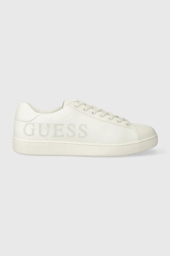 Guess sneakersy NOLA K imitacja skóry licowej biały FM7NOK.FAB12.WHITE