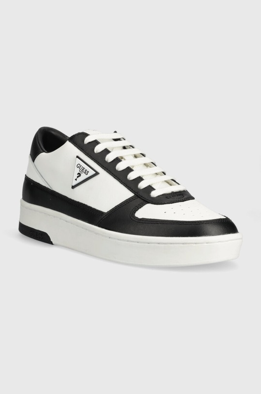 Guess sneakersy SILEA FM7SIL.LEA12.WHBLA biały AW23