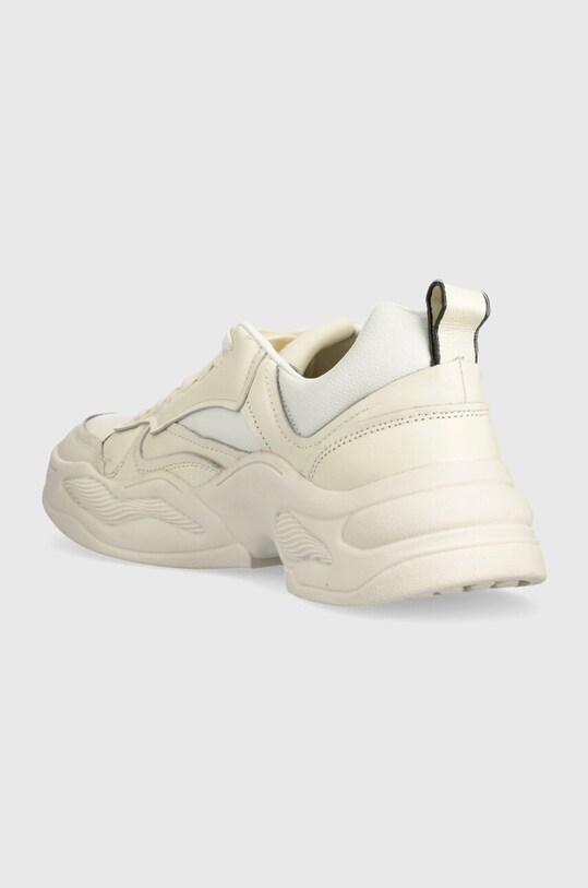 Obuwie Guess sneakersy BASSANO FM5BSN.LEA12.IVORY beżowy