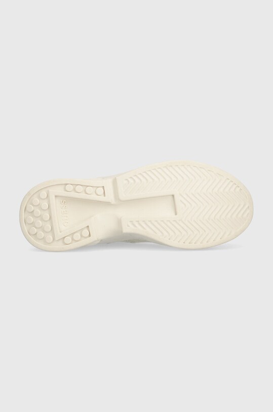 Guess sneakersy BASSANO FM5BSN.LEA12.IVORY beżowy