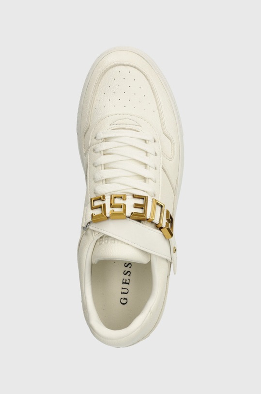 Guess sneakersy TRANI biały FM7TRA.ELE12.WHITE