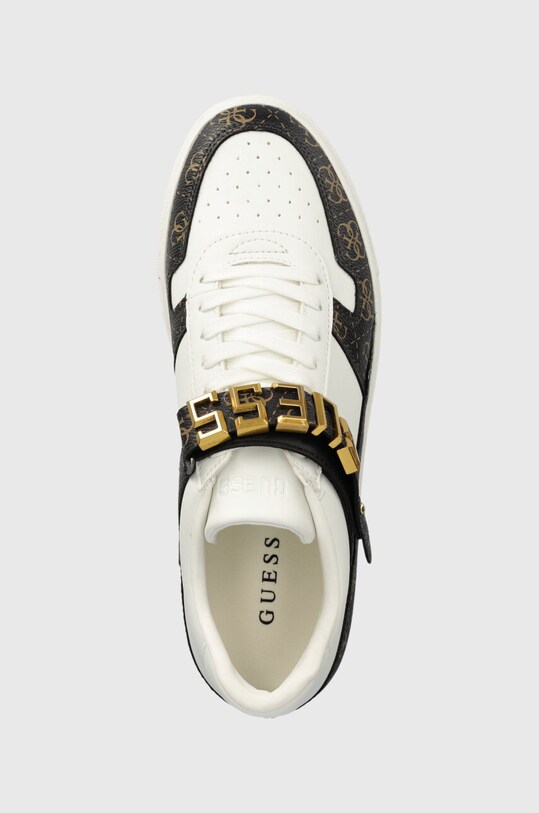 Guess sneakersy TRANI biały FM7TRA.FAB12.WBROC