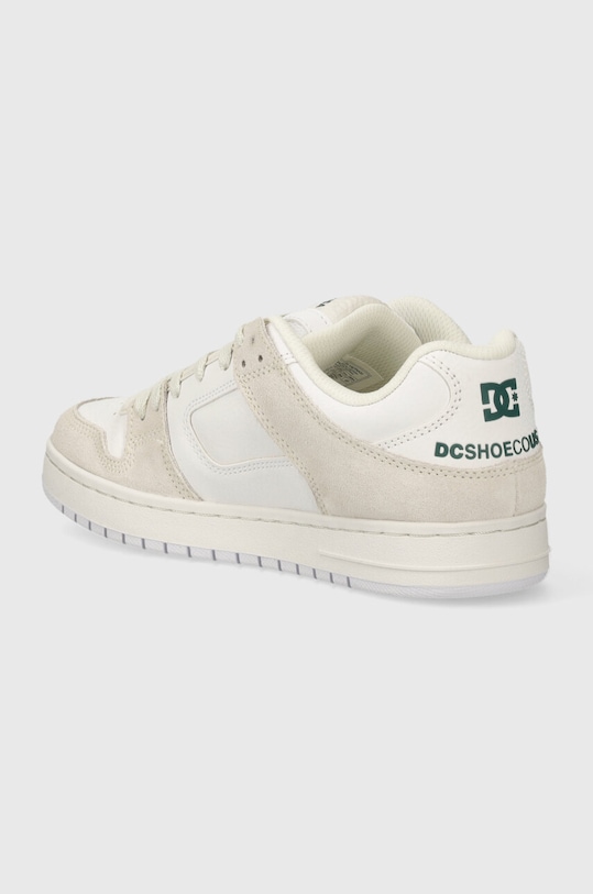 Obuwie DC sneakersy skórzane Manteca ADYS100314 beżowy