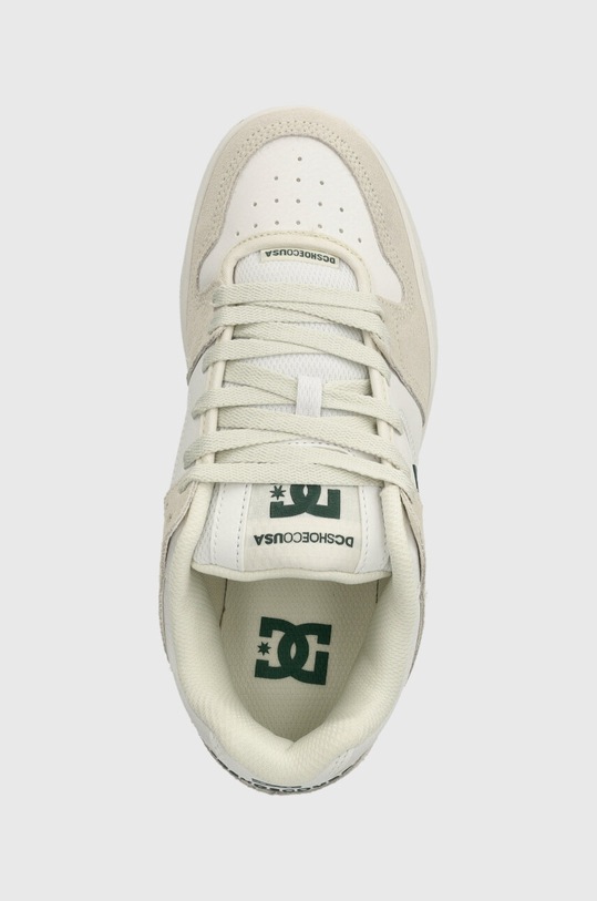 DC sneakersy skórzane Manteca beżowy ADYS100314