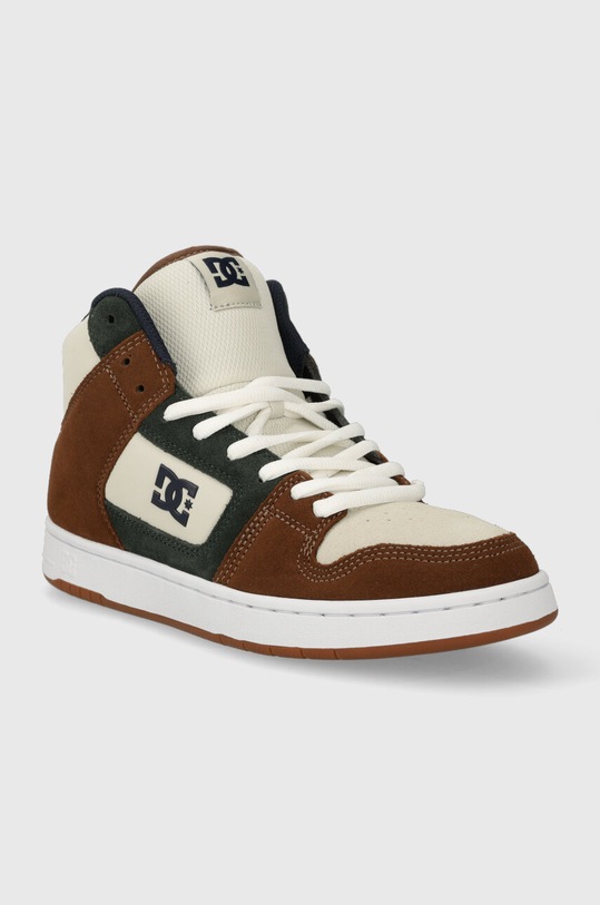 DC sneakersy ADYS100791 brązowy AW23