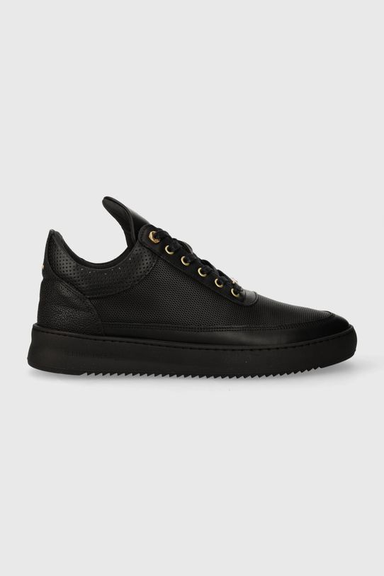 Filling Pieces sneakers din piele Low top Aten mic de statură negru 10126591847