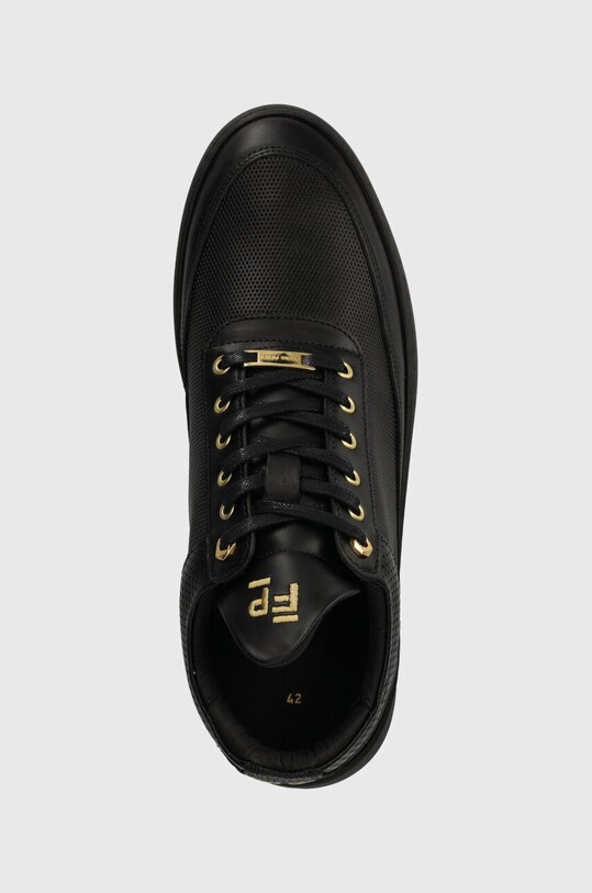 Кожени маратонки Filling Pieces Low Top Aten черен 10126591847