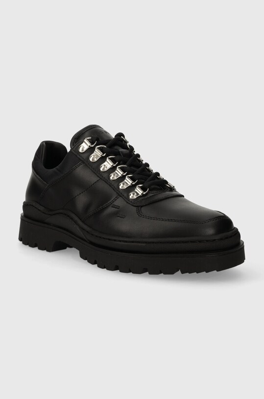 Шкіряні туфлі Filling Pieces Mountain Trail 64328991847 чорний AW23