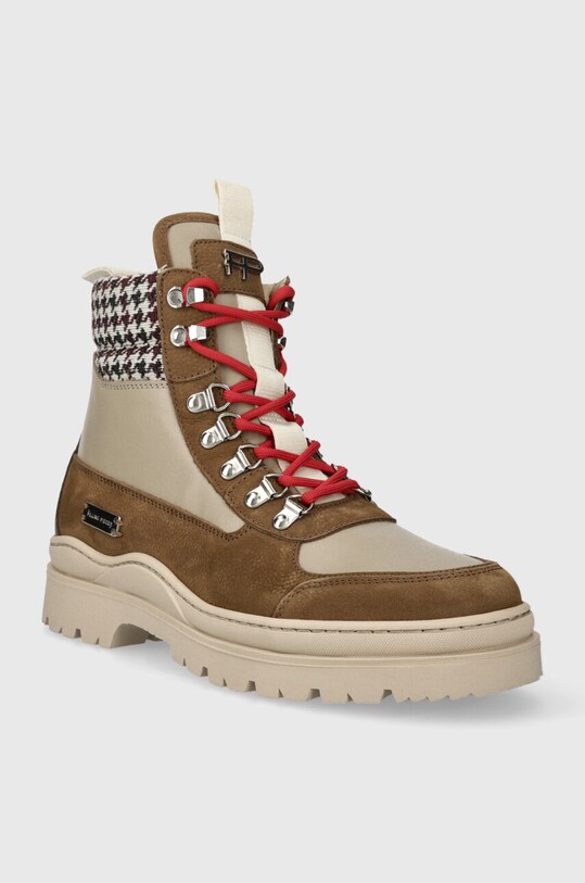 Δερμάτινα παπούτσια Filling Pieces Mountain Boot Quartz 63333361933 καφέ AW23